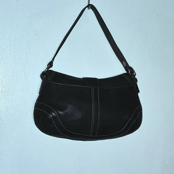 Coach Y2K Soho Black Leather Shoulder Bag - Picture 13 of 13